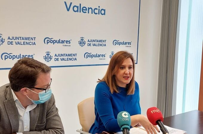 La portavoz del PP en el Ayuntamiento de València, María José Catalá