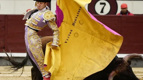 Víctor Hernández, en Las Ventas