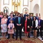 El presidente de la Comunidad, Fernando López Miras, pronunció hoy el pregón de la Semana Santa de la pedanía murciana de Torreagüera