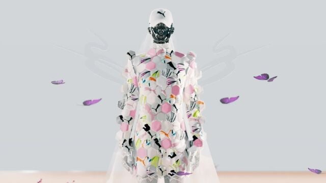Imagen de un diseño de Puma en la Semana de la Moda del Metaverso.