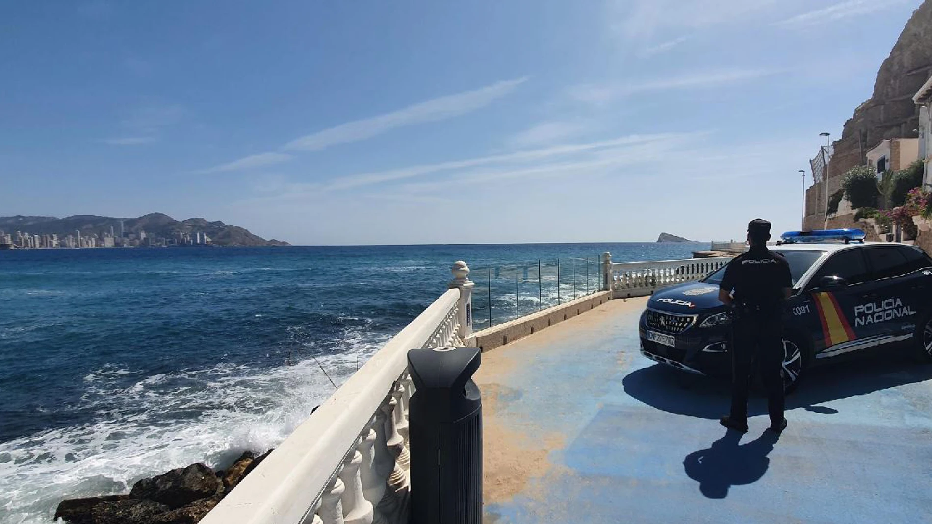 Foto de archivo de la Policía en Benidorm