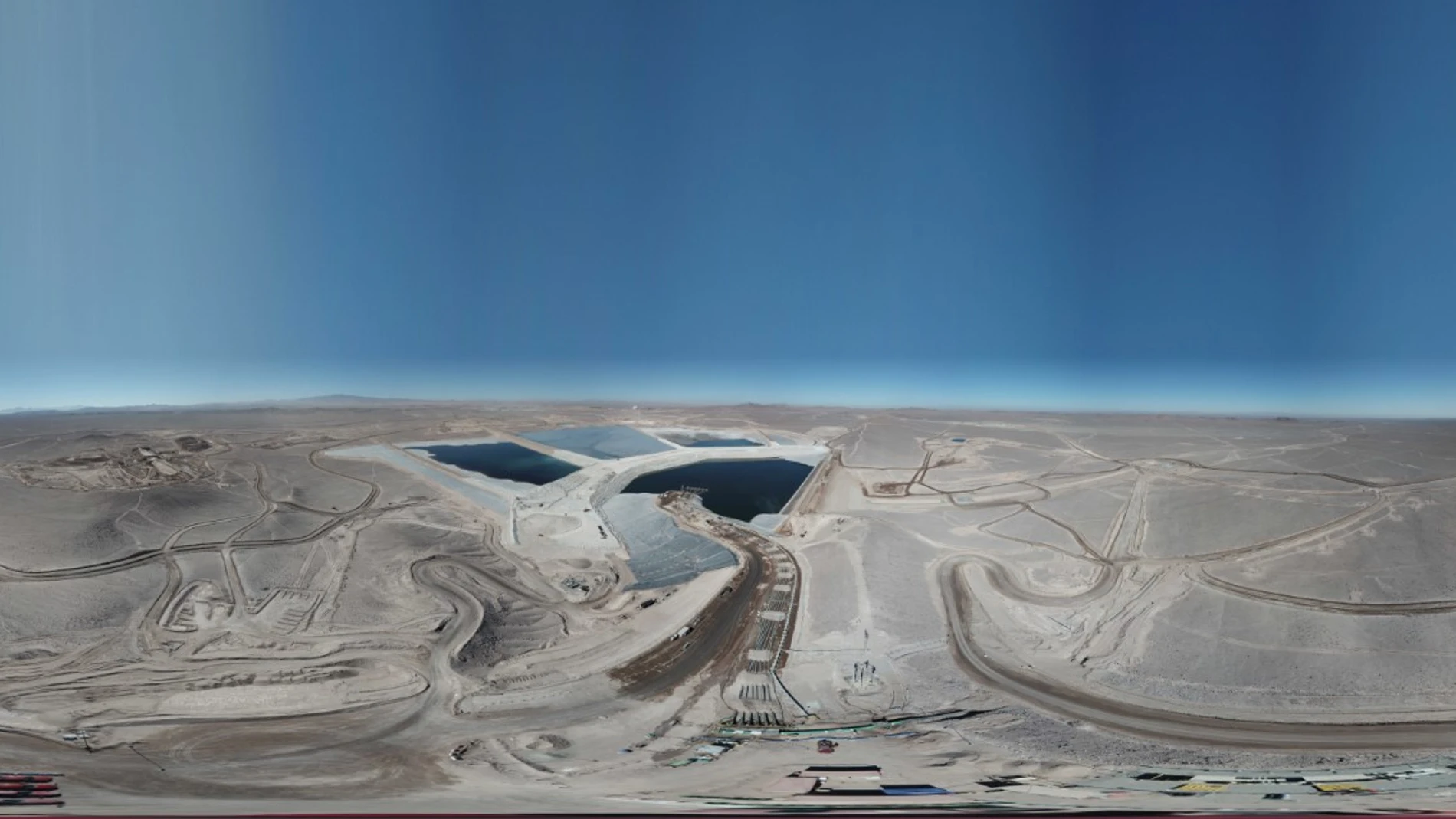 Yacimiento Minera Spence, en el municipio de Sierra Gorda, región de Antofagasta