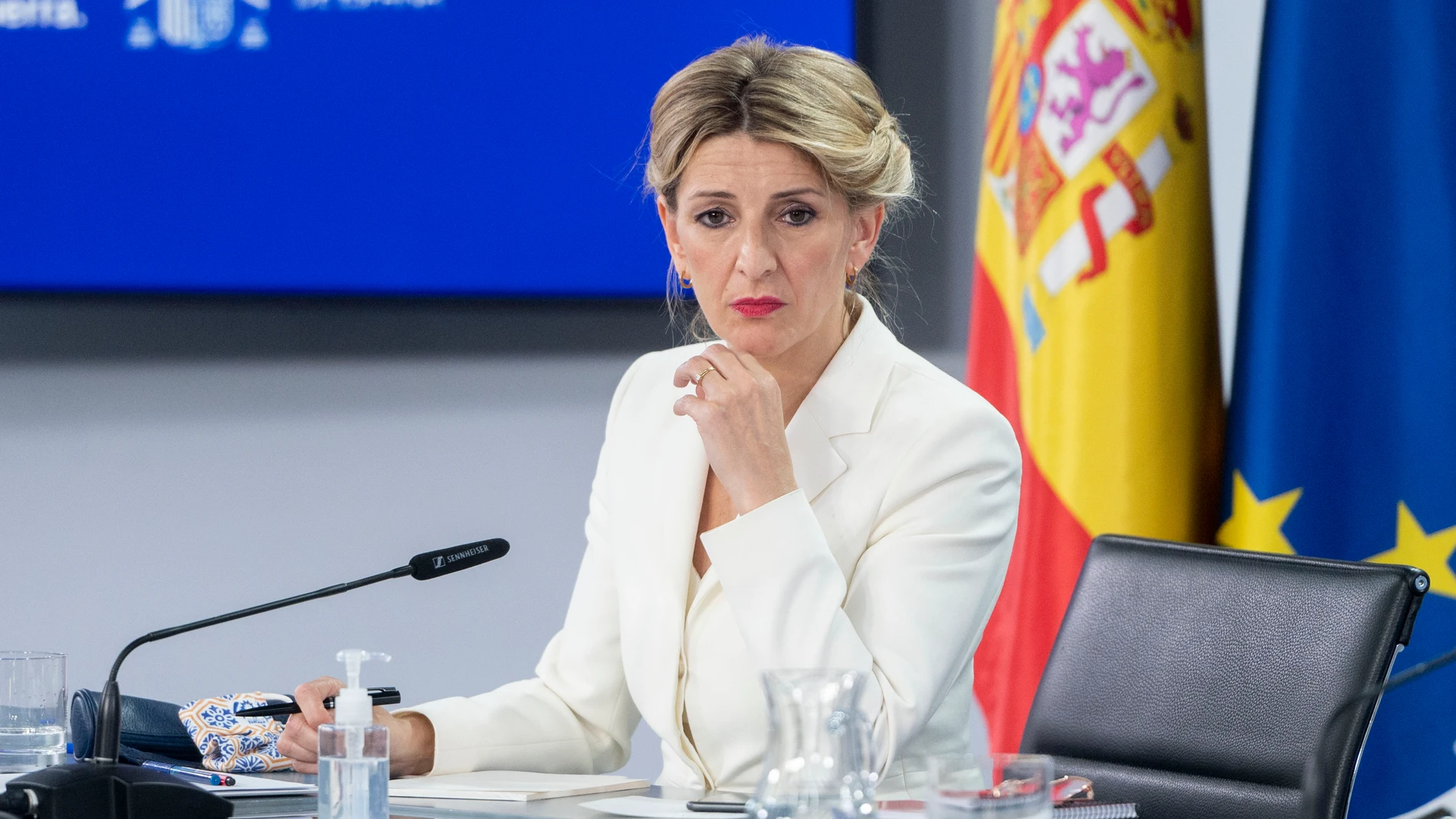 La vicepresidenta segunda y ministra de Trabajo y Economía Social, Yolanda Díaz