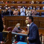 Comparecencia del presidente del Gobierno, Pedro Sánchez, ante el Pleno del Congreso de los Diputados