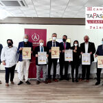 De izquierda a derecha Teresa Cordero, Rubén Montero, Isabel Gonzalez, Fernando Rodilla, Urbano Alonso, Santiago Mora, Mario Simón, Gerali Rodríguez, Mikel Martinez, José Antonio Rubio y Urbano Revilla