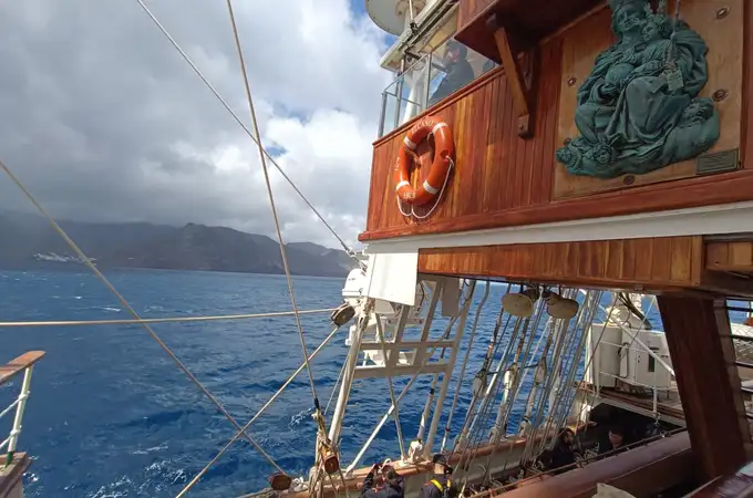 Una semana en el Atlántico a bordo del Juan Sebastián de Elcano