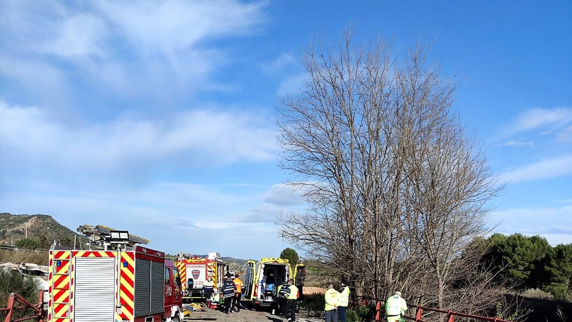Imagen del accidente