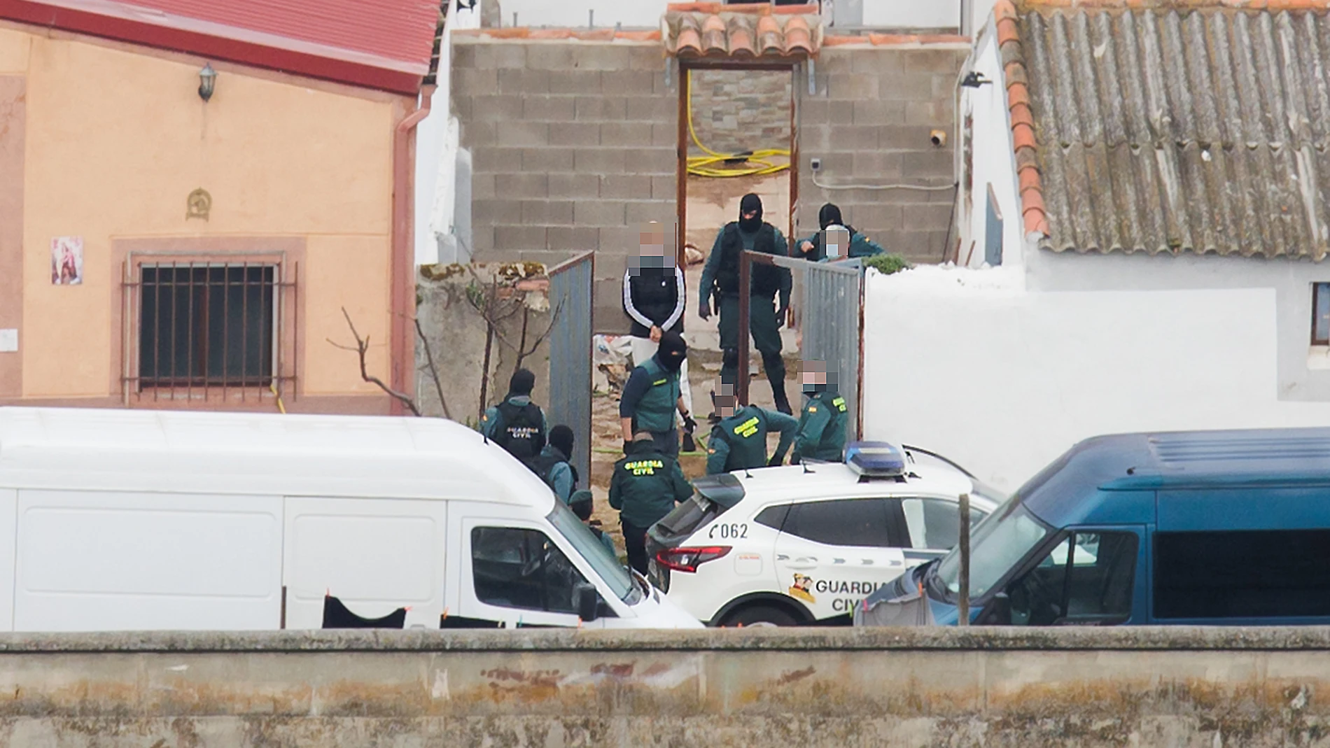 Redada de la Guardia Civil en Ciudad Rodrigo(Salamanca)