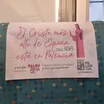Palencia promociona el Cristo del Otero en los trenes de Renfe