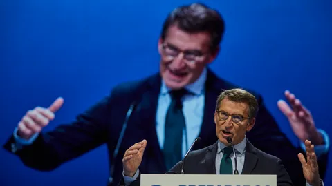 Discurso de Alberto Núñez Feijóo como nuevo presidente electo del Partido Popular Segunda Jornada del 20 Congreso Nacional Extraordinario del Partido Popular en Sevilla