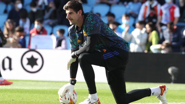 El guardameta belga del Real Madrid, Thibaut Courtois