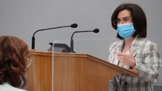 La secretaria de Servicios Sociales del Partido Socialista de la Región de Murcia y diputada regional, Toñi Abenza PSRM (Foto de ARCHIVO) 14/10/2020