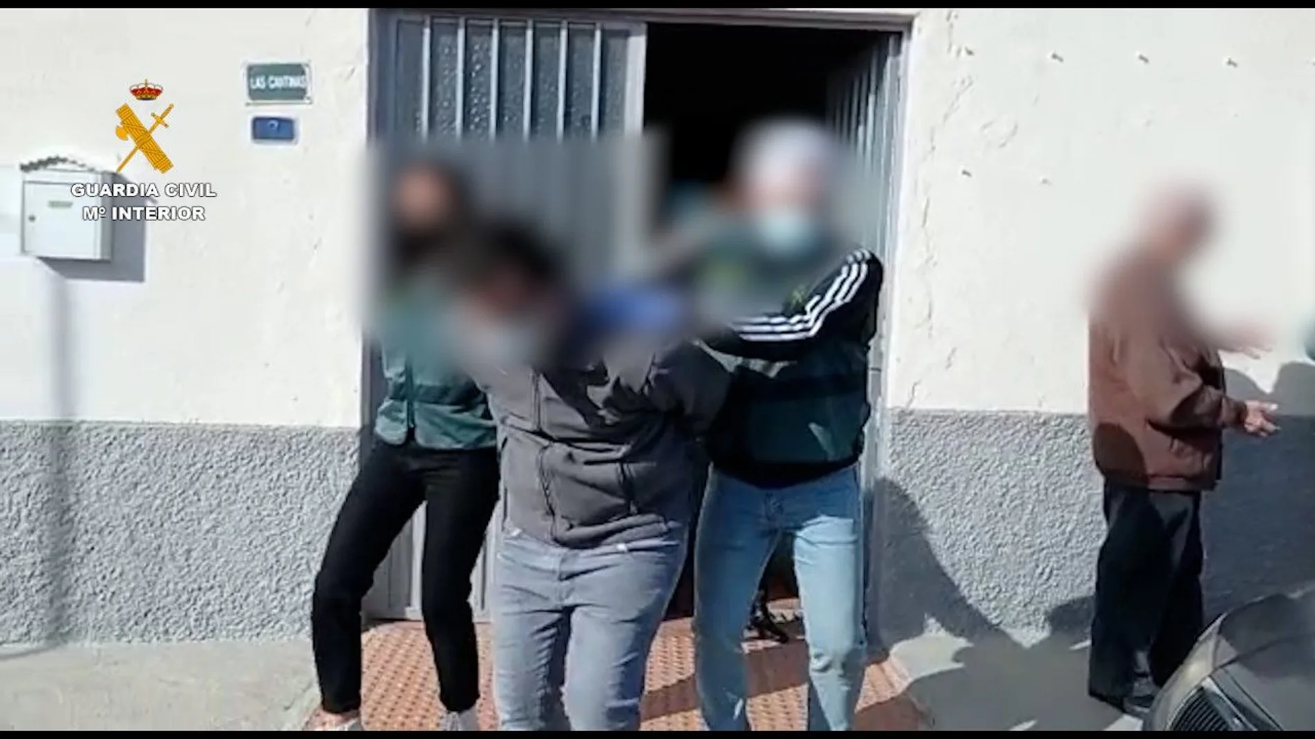 La Guardia Civil detuvo al individuo en Almería