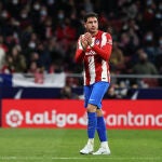José María Giménez con el Atlético de Madrid.