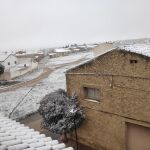 Nieve en Moratalla.