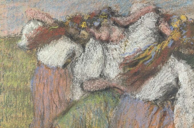 "Bailarinas ucranianas" (1899), de Hilaire-Germain-Edgar Degas