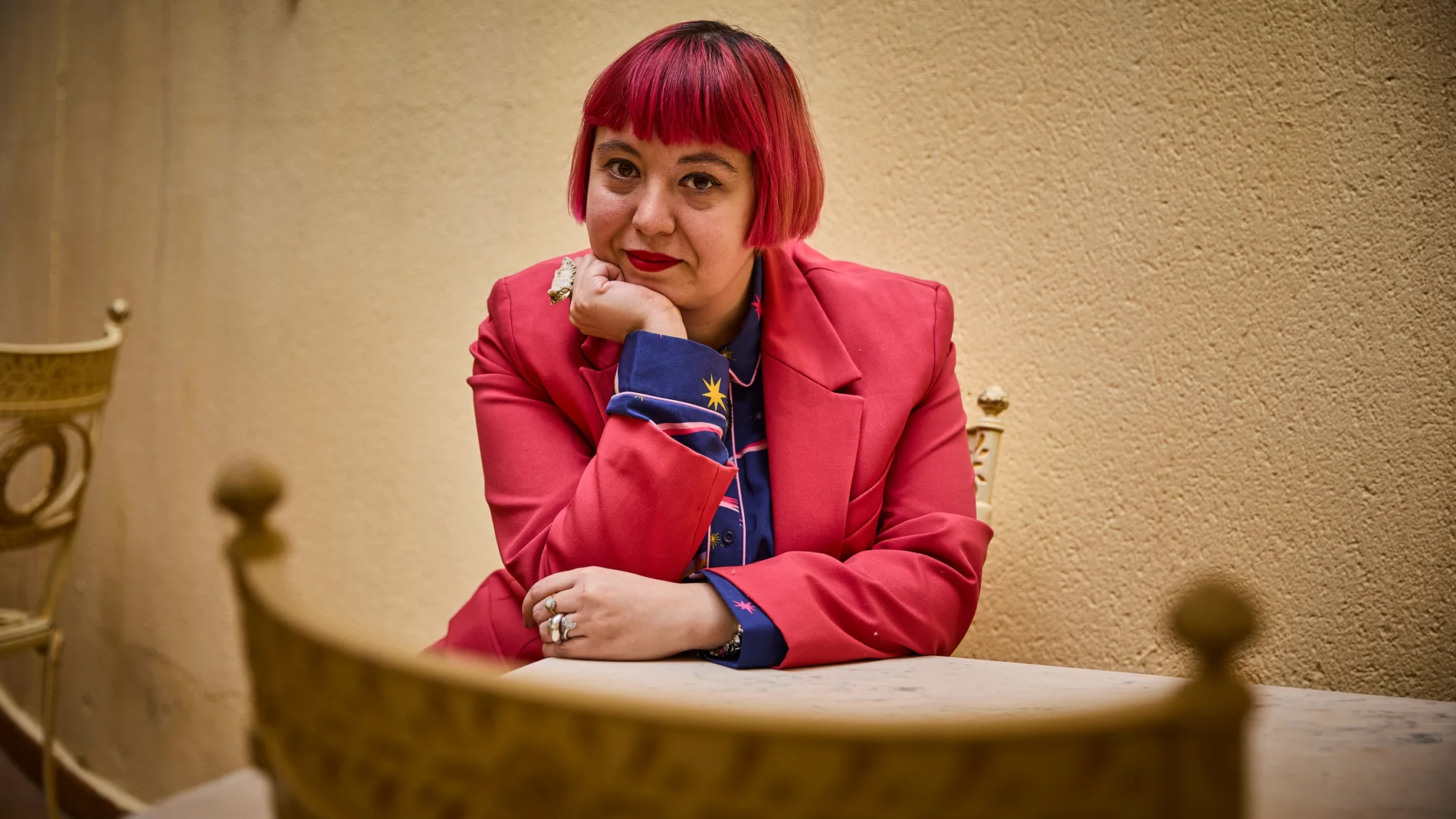 La ganadora del Azorín, María Zaragoza, presentó «La biblioteca de fuego»