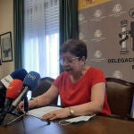 La delegada del Gobierno de España en Ceuta, Salvadora Mateos