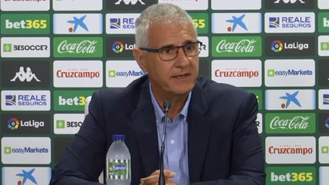 Antonio Cordón, director deportivo del Betis.
