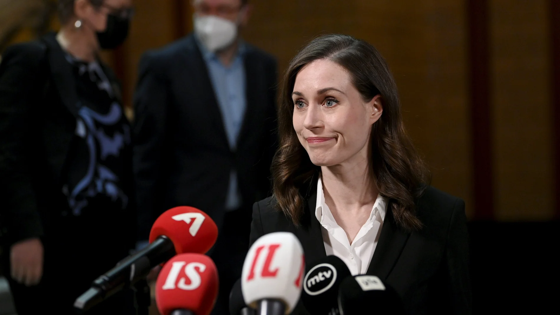 La primera ministra finlandesa, Sanna Marin