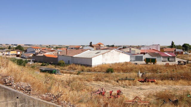 Vista de la localidad salmantina de Moríñigo