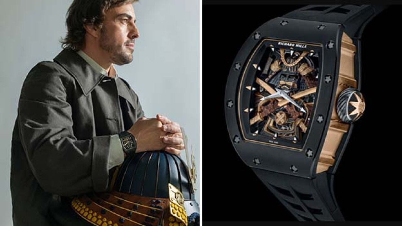 El nuevo reloj de lujo de Fernando Alonso que comparte marca con