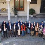 El presidente de la Diputación de Valladolid, Conrado Íscar, presenta la campaña de promoción de la Semana Santa en la provincia