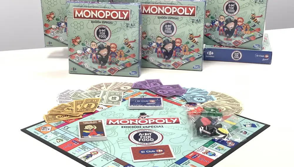 Edición exclusiva del juego del Monopoly para Carrefour