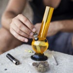 Bong para consumo de marihuana