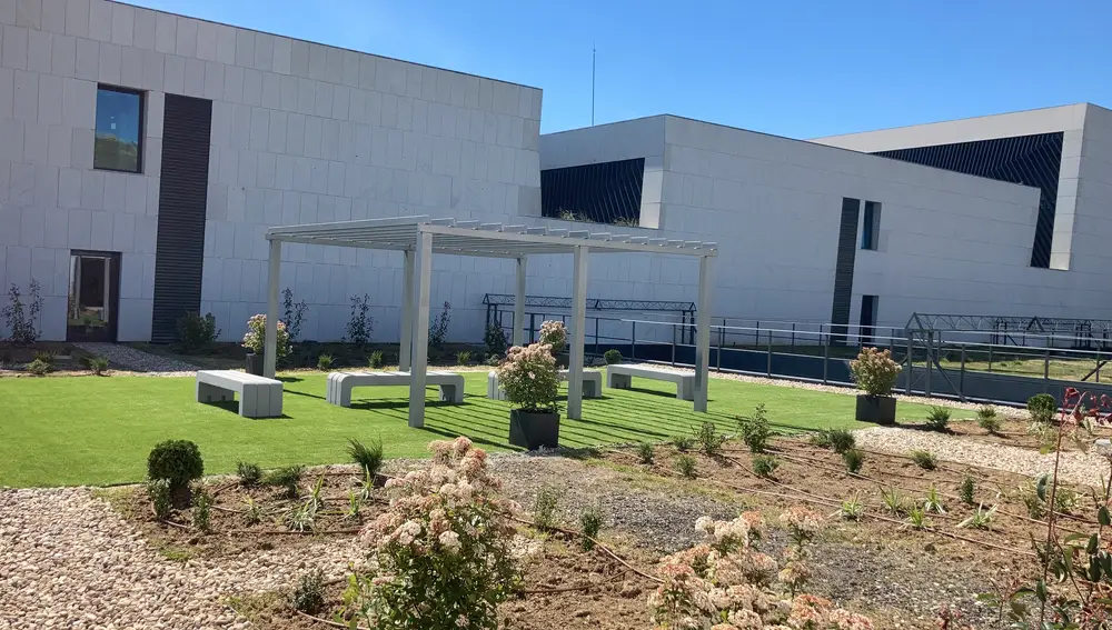 Jardines del Hospital Universitario General de Villalba