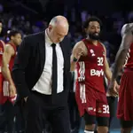 Laso, inmediatamente después de la derrota ante el Bayern