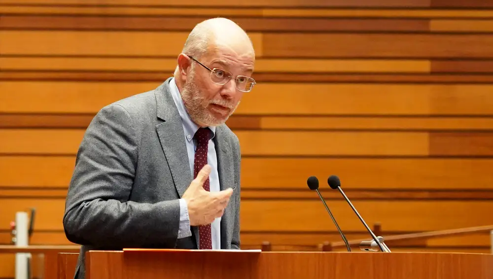 Francisco Igea, durante su intervención