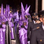 Semana Santa, Sábado de Pasión, Procesión de los Estudiantes, Hermandad Universitaria del Stmo Cristo de los Estudiantes y María Santísima Sede de Sabiduría