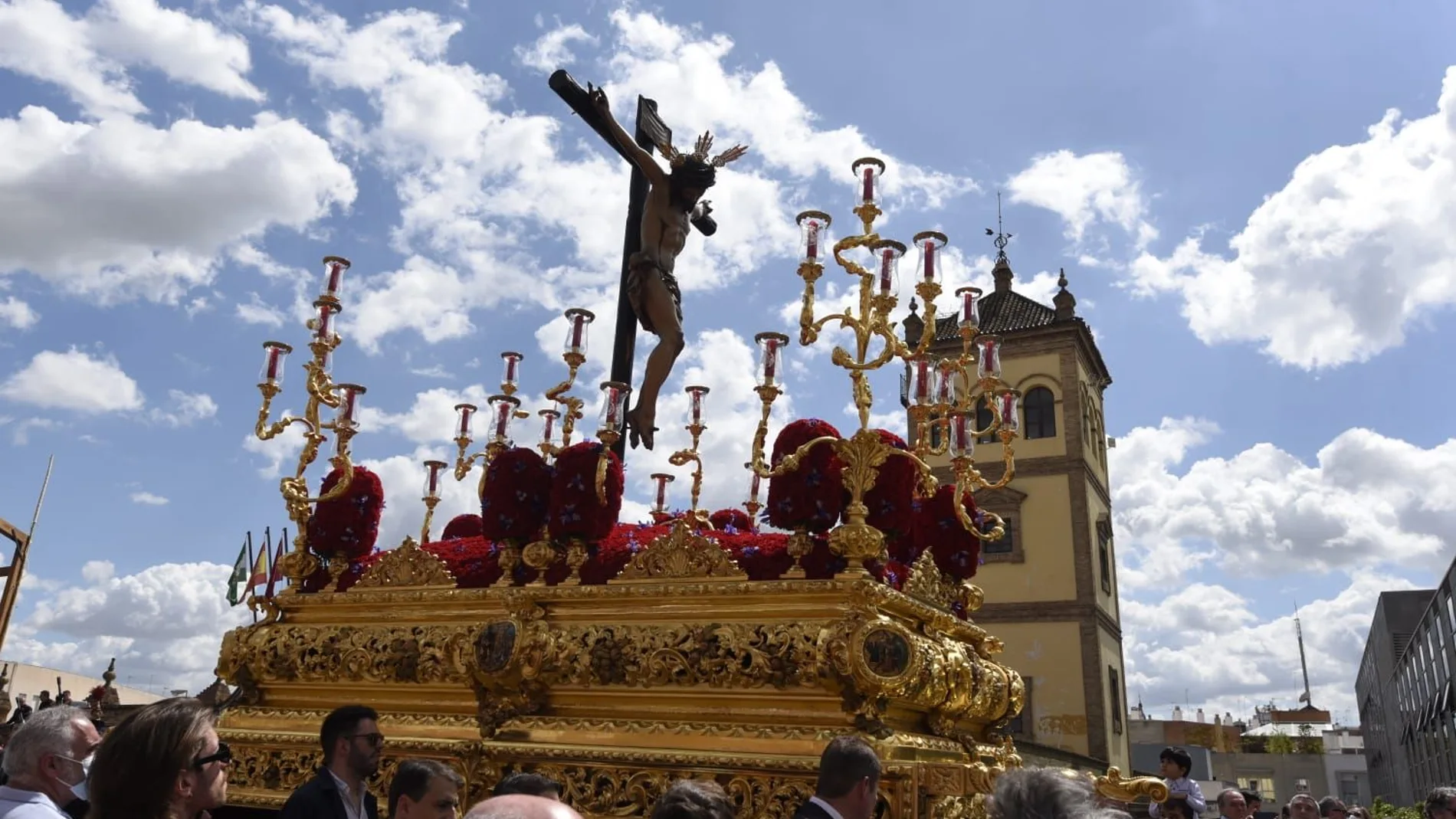 Paso del Cristo de la Salud, de la hermandad de San Bernardo de Sevilla