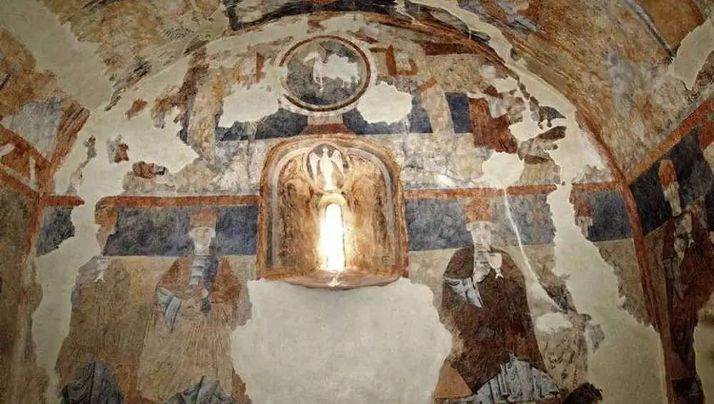 Pinturas de la ermita de San Miguel de Gormaz