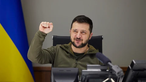 El presidente ucraniano, Volodomir Zelenski