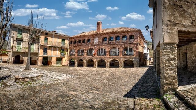 Plaza de Yanguas donde se sitúa la Oficina de Turismo
