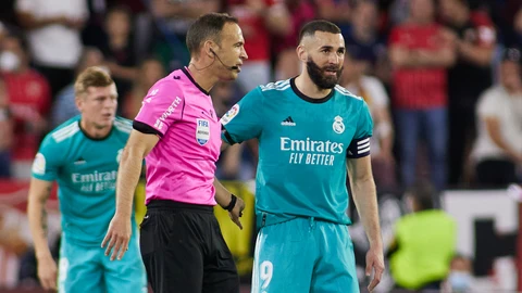 Cuadra Fernandez tuvo una actuación muy discutida en el Sevilla-Real Madrid.
