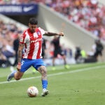 Rodrigo de Paul con el Atlético de Madrid.