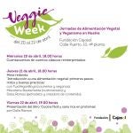 Cartel de la 'Veggie Week' de la Fundación Cajasol en Huelva