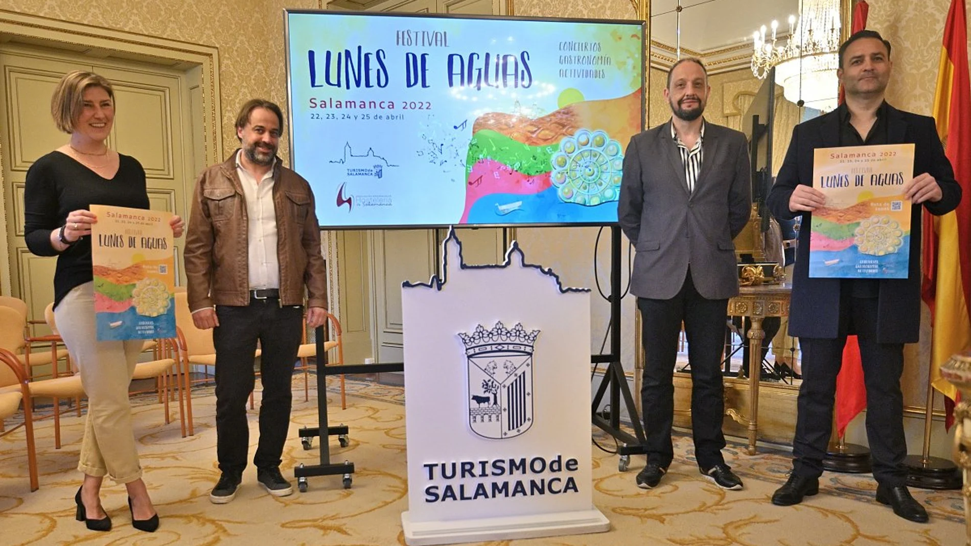 Fernando Castaño, concejal de Turismo de Salamanca, presenta el Festival Lunes de Aguas