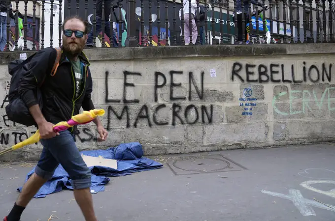 Ni Macron ni Le Pen son bienvenidos en Saint Denis