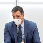 El presidente del Gobierno, Pedro Sánchez