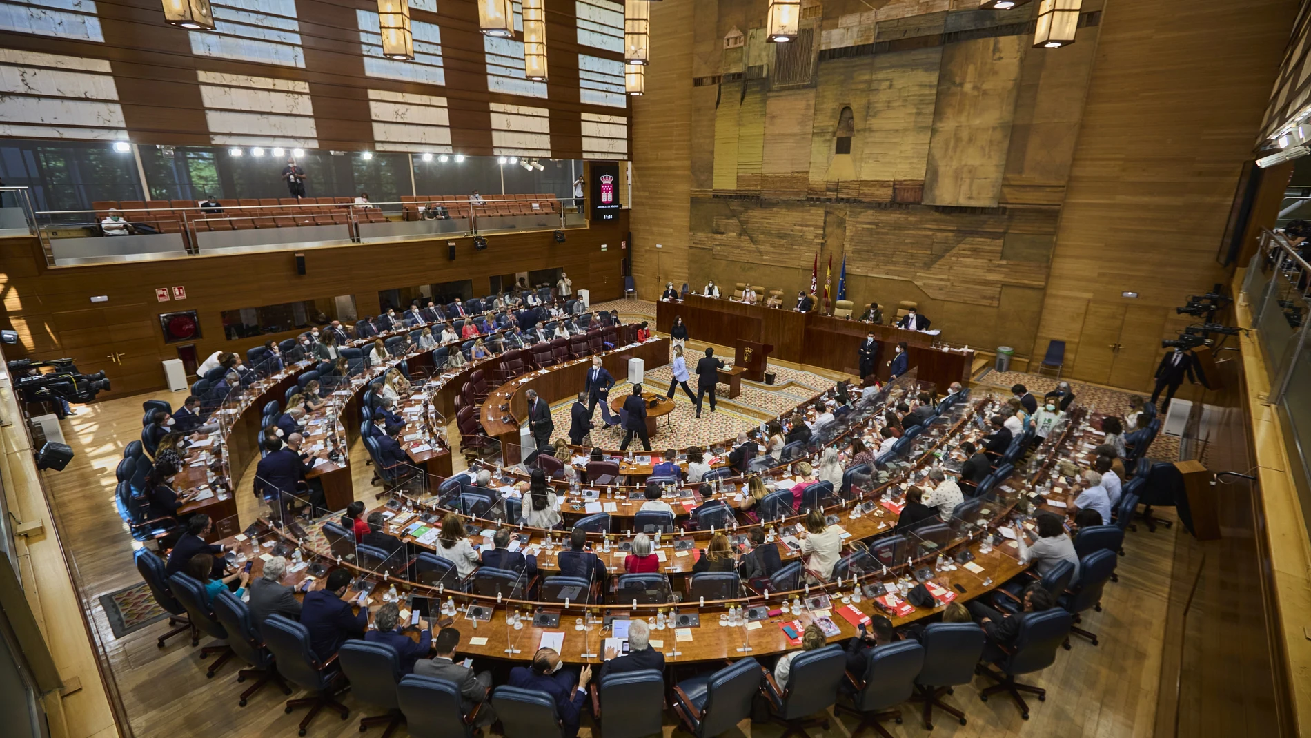 Constitución de la XII Legislatura en la Asamblea de Madrid