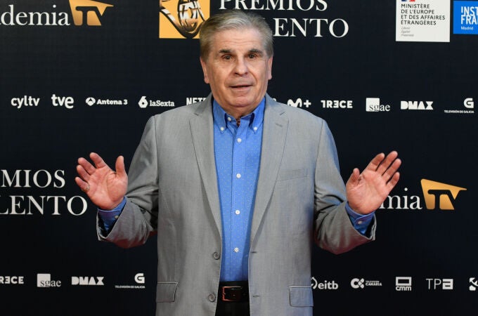 Pedro Ruiz asistió a la entrega de los Premios Talento 2022 que entrega la Academia de Televisión