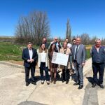 La Diputación de Segovia presenta los proyectos de los dos parques de bomberos que comenzarán a funcionar en Palazuelos de Eresma y Boceguillas a lo largo del curso 2023/2024