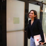 La presidenta de la Comunidad de Madrid, Isabel Díaz Ayuso