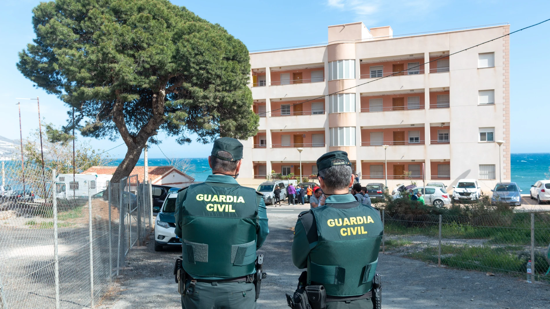 Miembros de la Guardia Civil en Granada