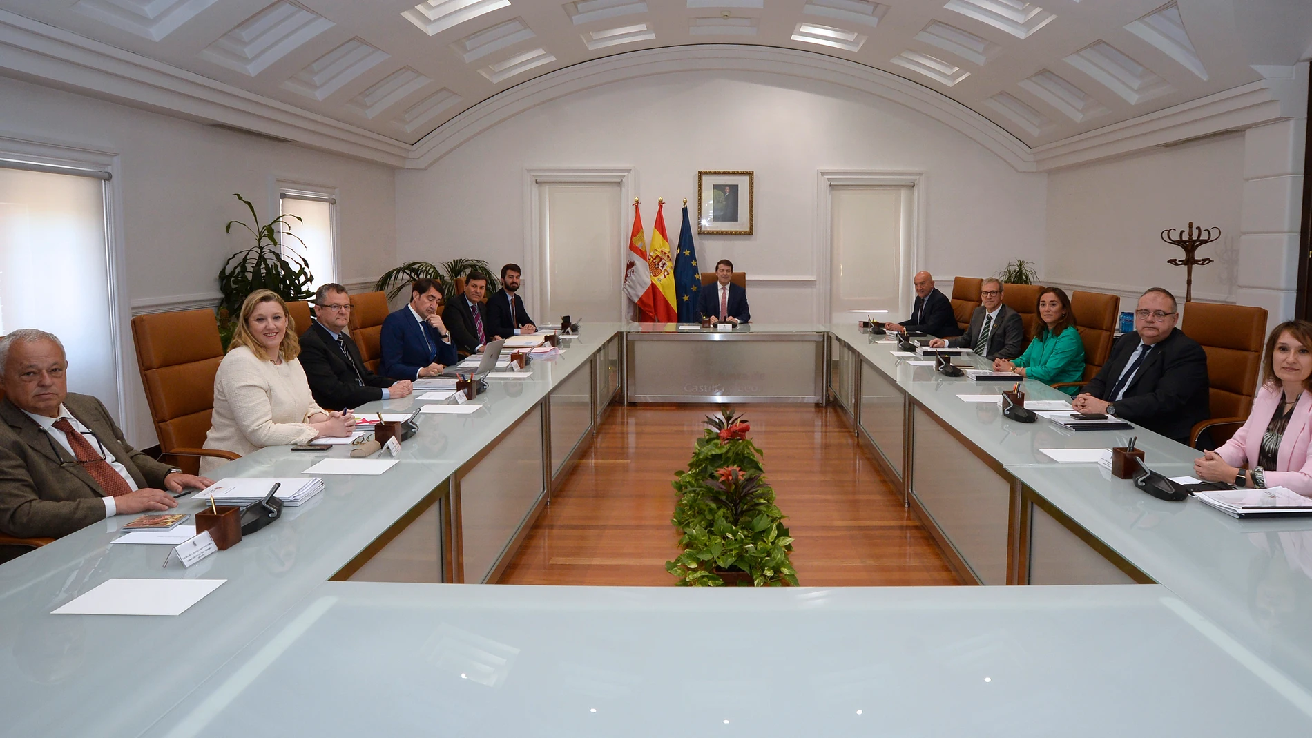 Fernández Mañueco preside el Consejo de Gobierno