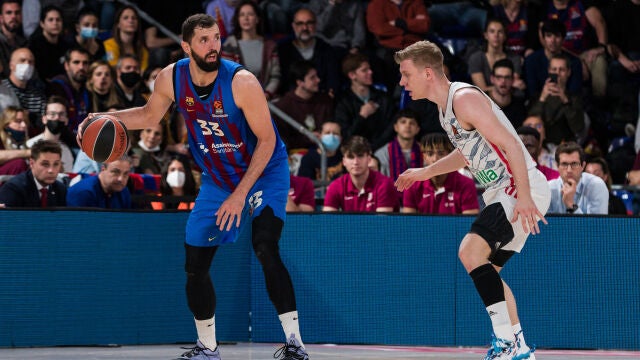 Mirotic fue imparable para la defensa del Bayern Múnich